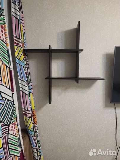 Полка настенная деревянная