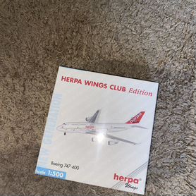 Самолет Herpa Wings Promotion Boeing 747-400