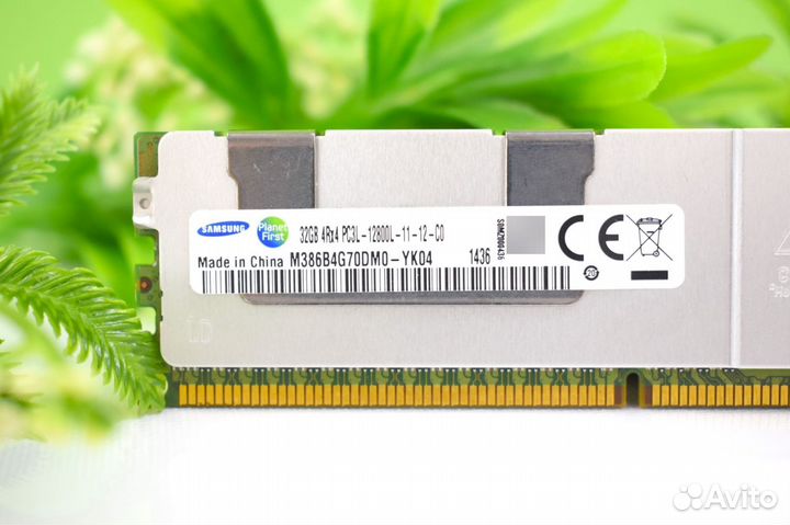 32GB DDR3 L ECC REG 1600 MHz