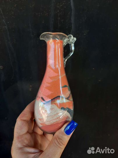 Графин СССР внутри песок