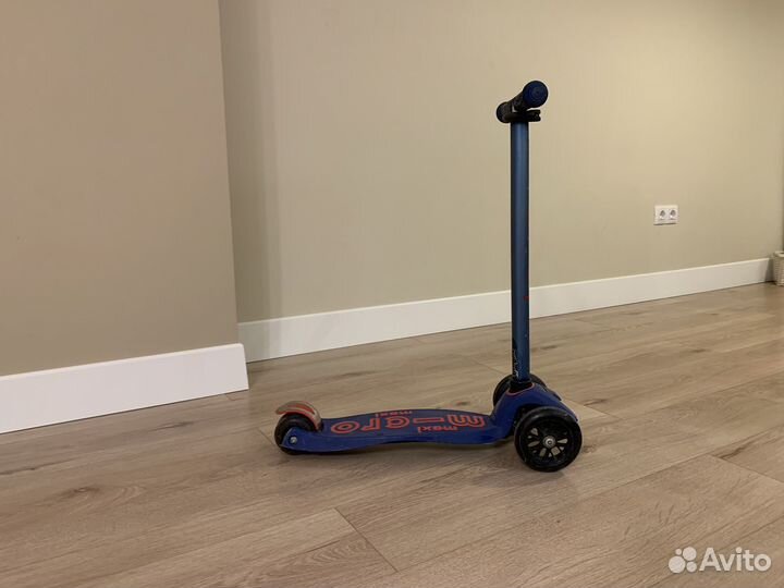 Самокат детский трехколесный бу
