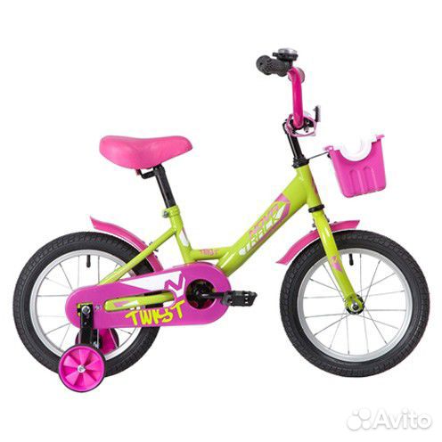 Велосипед детский novatrack twist 14/16/18/20