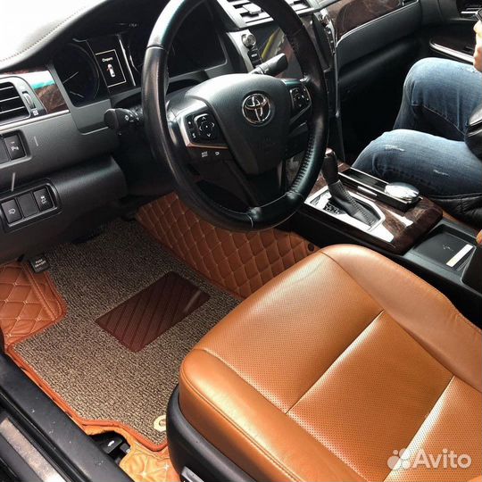 Toyota Camry 50 / 55 3Д 3D Ковер из экокожи H1WE9