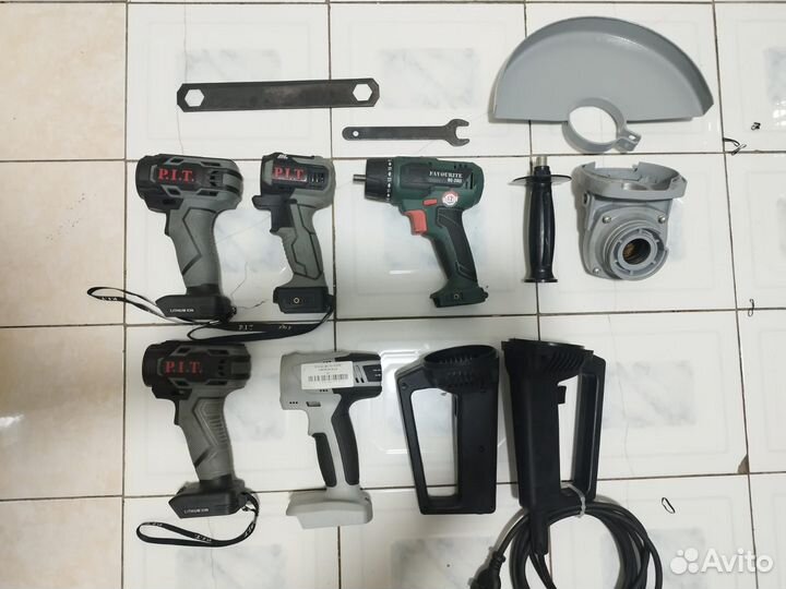 Запчасти на электроинструменты И на водяные насосы