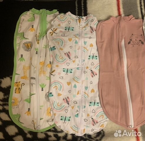 Пеленка кокон на молнии