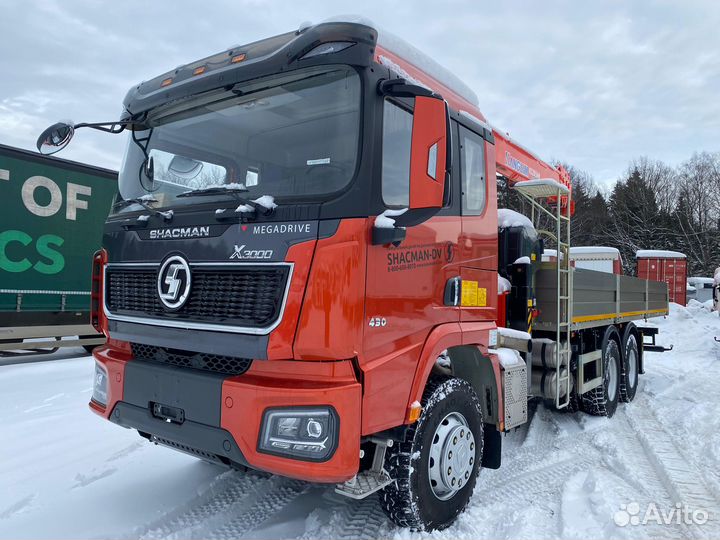 Shacman (Shaanxi) X3000 с КМУ, 2024