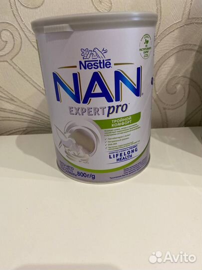 Смесь NAN тройной комфорт