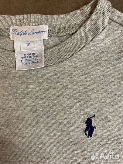 Лонгслив ralph Lauren на мальчика