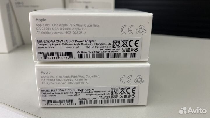 Apple USB-C 20W Power Adapter Оригинал