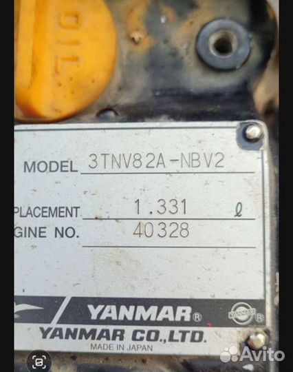 Двигатель 3TNV82 в разбор