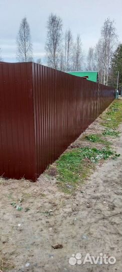 Установка Забор