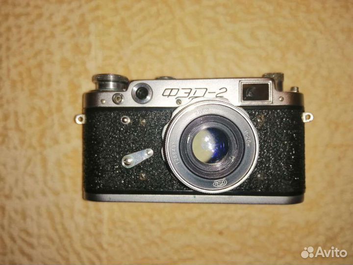 Плёночный фотоаппарат Фэд-2 1956 г.в