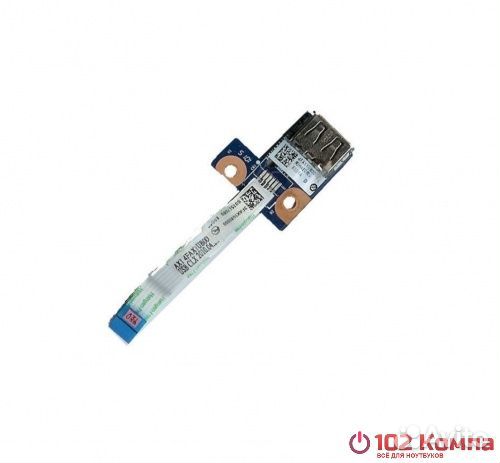 Плата USB разъёма со шлейфом для ноутбука HP Compa