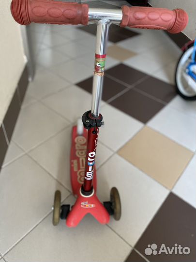 Самокат mini micro deluxe led