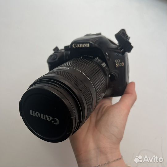 Фотоаппарат canon 550d+объектив 55-250mm