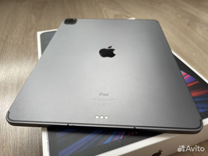 iPad Pro 12.9 2021 M1 128Gb Cellular чек, коробка