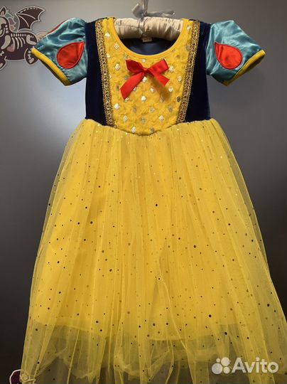 Карнавальный костюм белоснежки