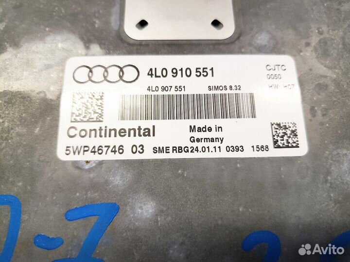 Блок управления двигателем Audi Q7 4L 3.0 CJT tfsi