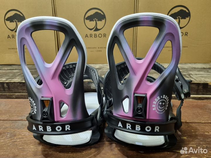 Крепления для сноуборда Arbor Hemlock (Новые)
