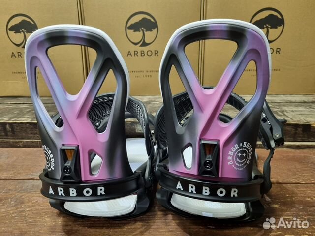 Крепления для сноуборда Arbor Hemlock (Новые)