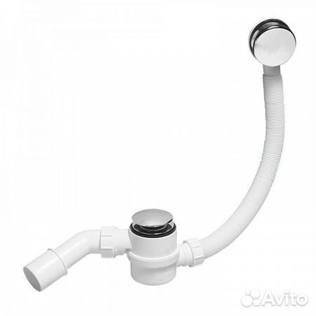 Сифон для ванны автомат McAlpine MRB12, click-clac