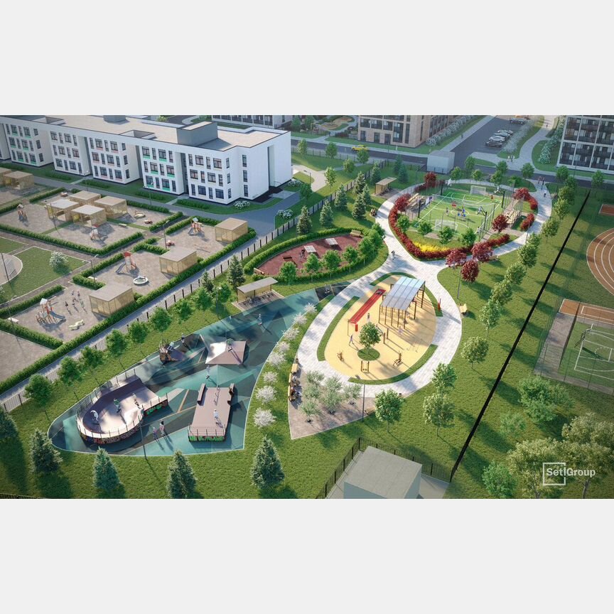 1-к. квартира, 33,1 м², 7/12 эт.