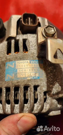 Компрессор кондиционера Toyota и генератор