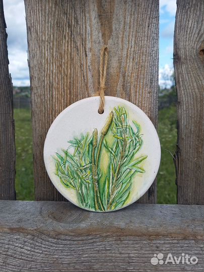 Ботанический барельеф