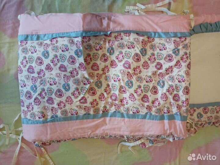 Бортики в детскую кроватку