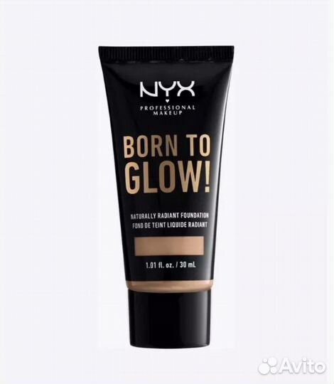 Тональная основа born TO glow 0.7 natural