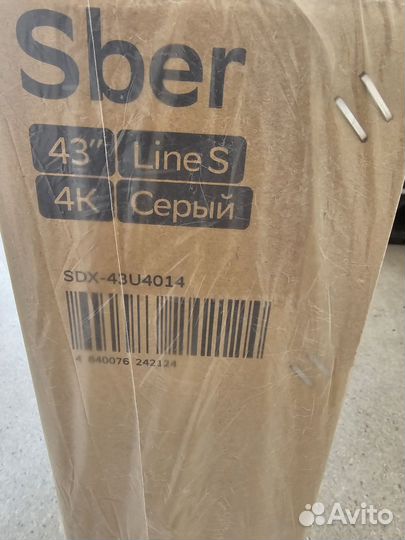 Новый телевизор Sber 43 4K