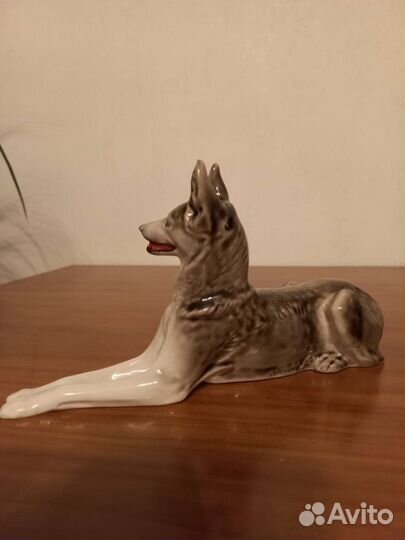 Фарфоровые Бульдог и Овчарка, лфз