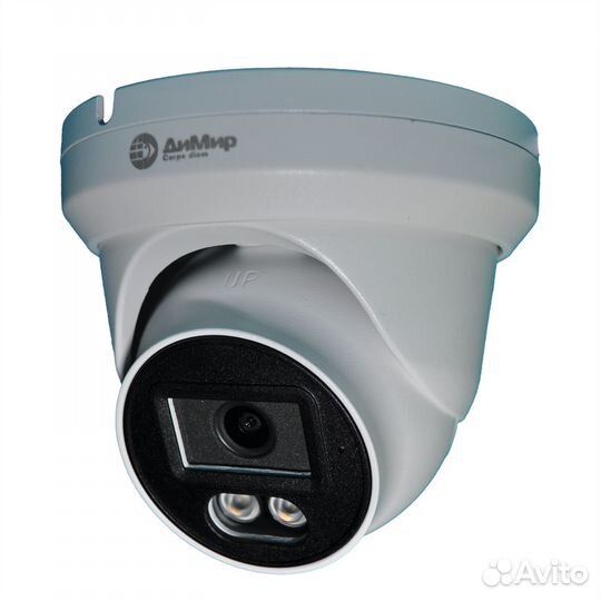 IP камера 8Мп, PoE, купольная, антивандальная