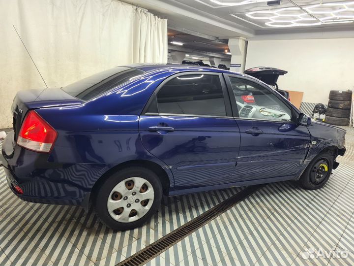 Kia Cerato 1.6 МТ, 2008, битый, 336 401 км
