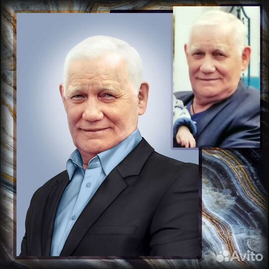 Ретушь, фото на памятник, фотокерамика, гравировка