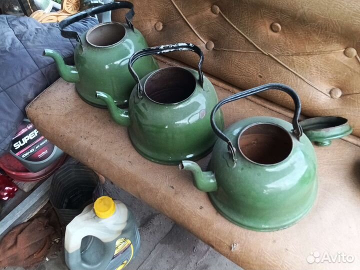 Эмалированный чайник СССР