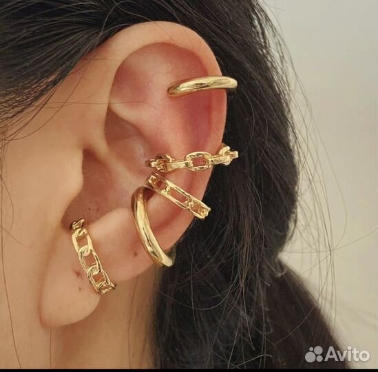 Серьги кафы