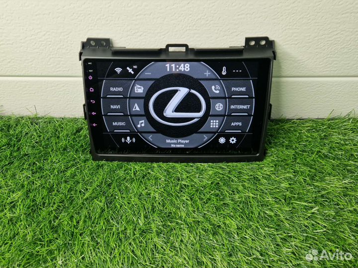 Магнитола на Toyota Prado 120 9 дюймов android 12