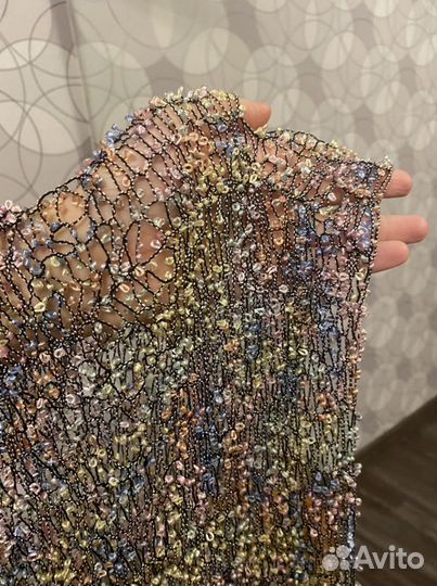 Шаль вязанная