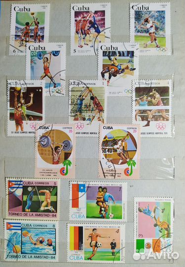 Альбом с почтовыми марками