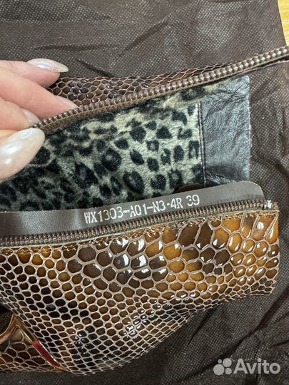 Ботильоны женские натуральная кожа 39