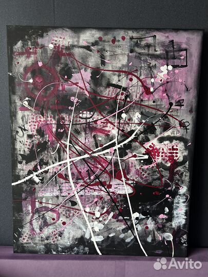 Картина Акрилом на холсте 