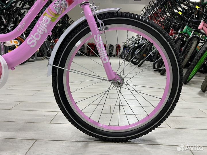 Велосипед для девочки 20