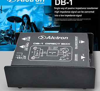 Директ-бокс Alctron DB-1 D.I. Box