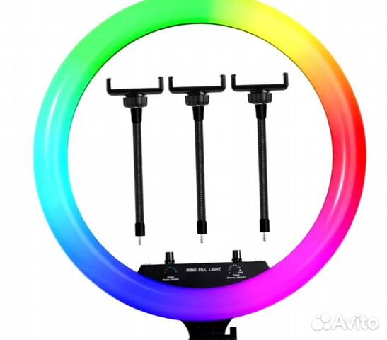 Селфи лампы (RGB 36 см)