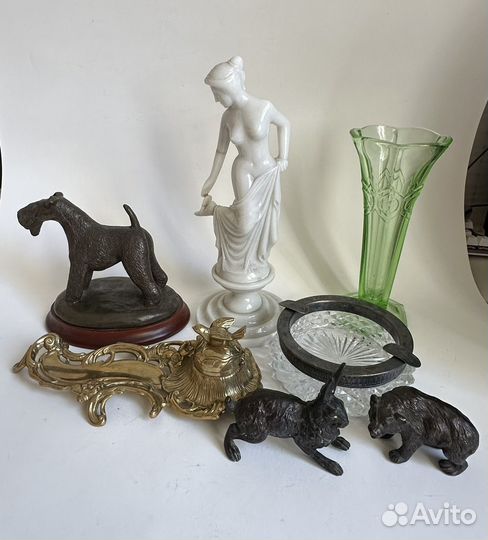 Антиквариат, серебро, статуэтки 19 век