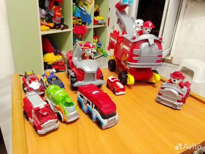 Игрушки щенячий патруль