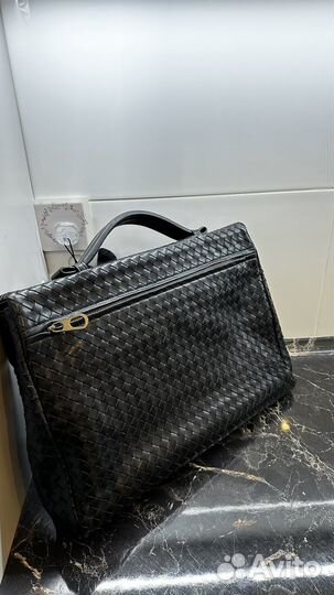 Кожаный портфель Bottega Veneta