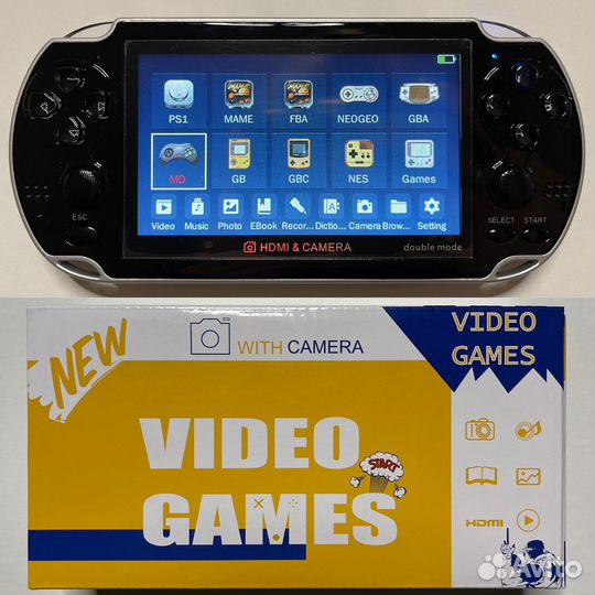 Портативная игровая приставка консоль для детей