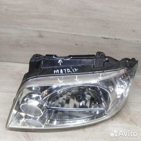 Фара передняя левая Hyundai matrix